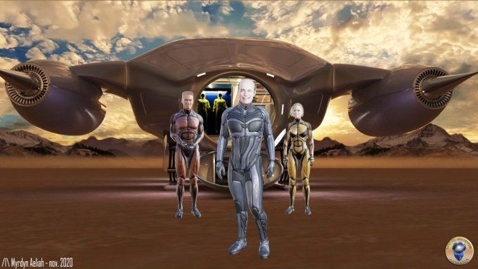 Nouveau  module exopolitique du VENDREDI 29 12  2023  à 15 H OO -  - LE PROJET BLUE AURORA